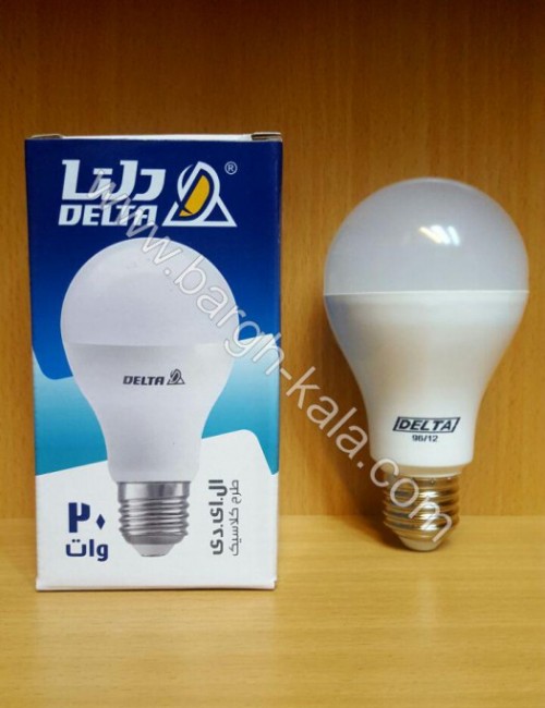 لامپ کم مصرف LED حبابی ۲۰ وات