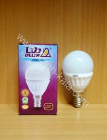 لامپ کم مصرف حبابی دلتا ۵ وات